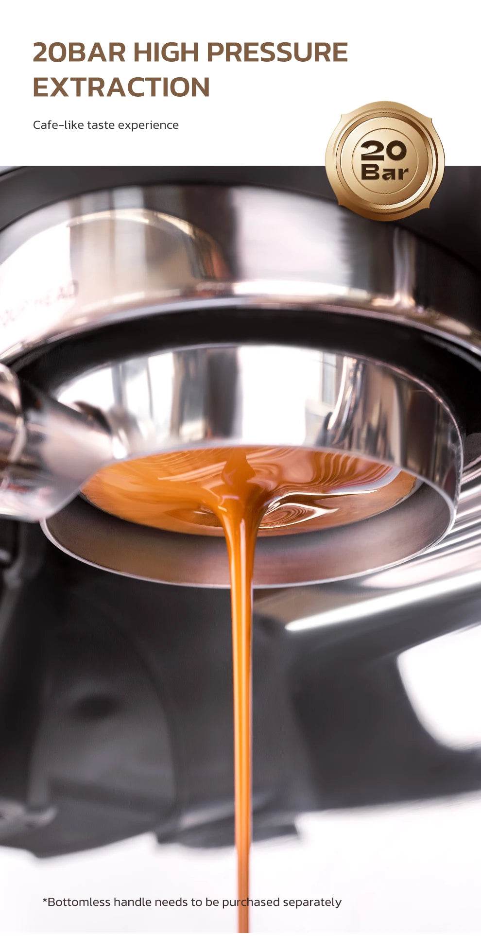 Machine à Café Barista Pro 20 Bars - Ma Cuisine Boutique