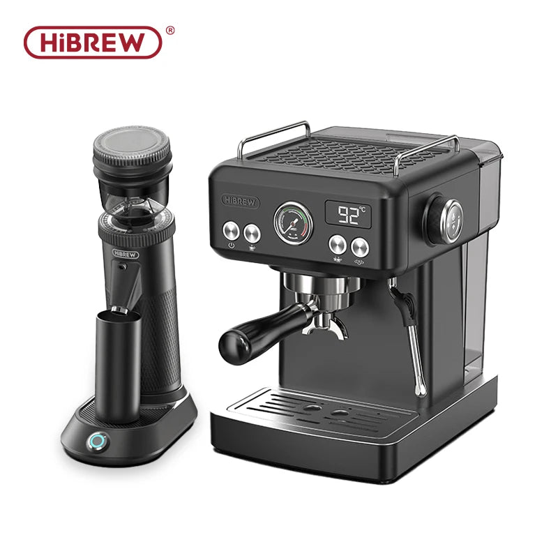 Moulin à café électrique HiBREW G5 – Meules coniques 48mm pour une mouture parfaite
