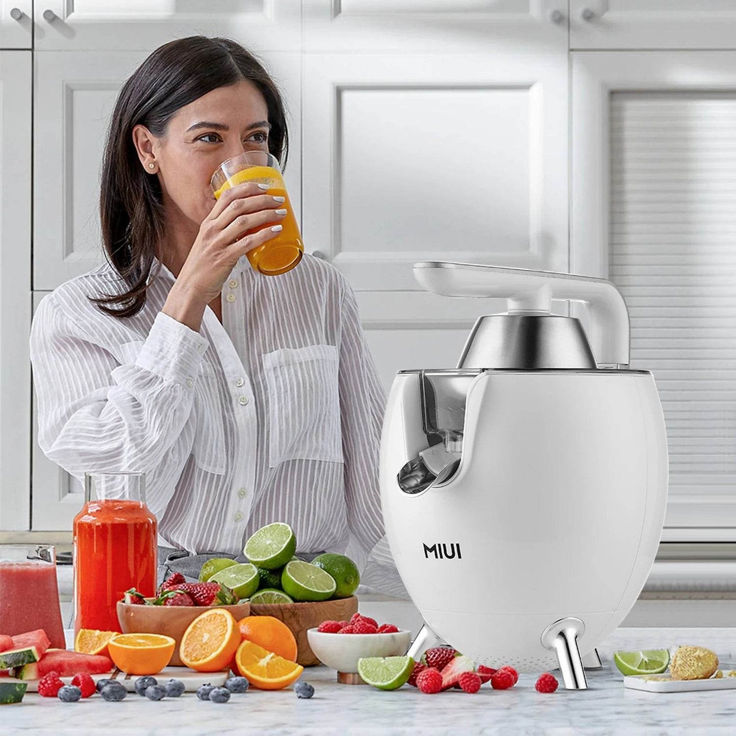 Presse-Agrumes Électrique en Acier Inoxydable - Ma Cuisine Boutique