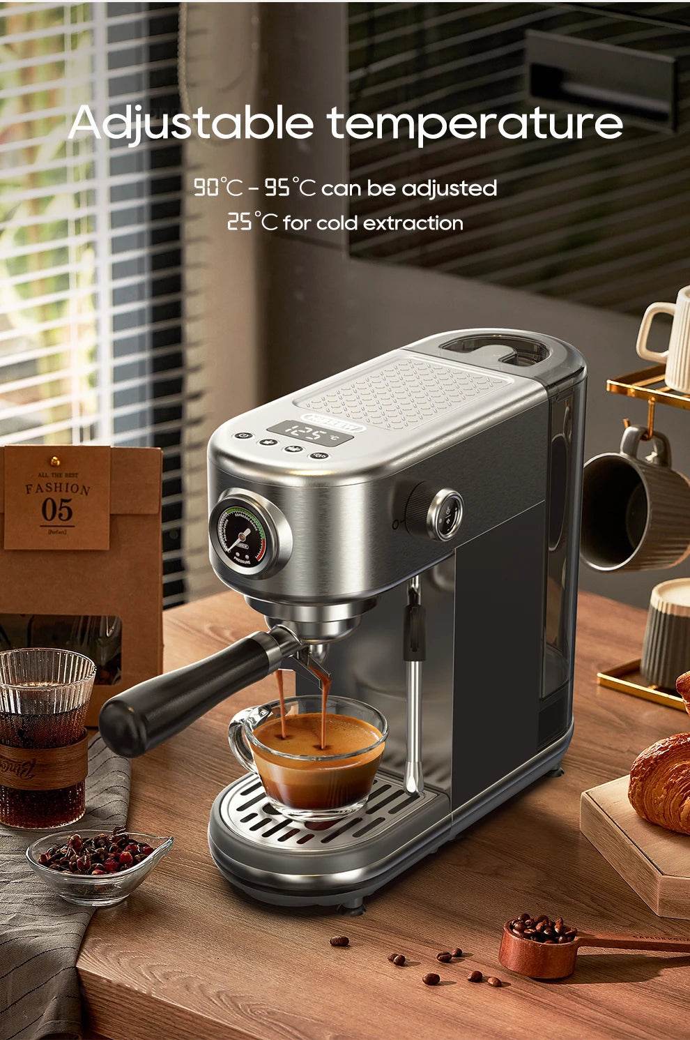 machine a cappuccino - expresso semi automatique - Ma Cuisine Boutique