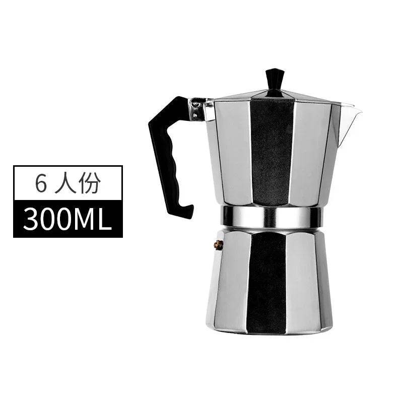 Cafetière Octogonale Italienne en Aluminium - Ma Cuisine Boutique