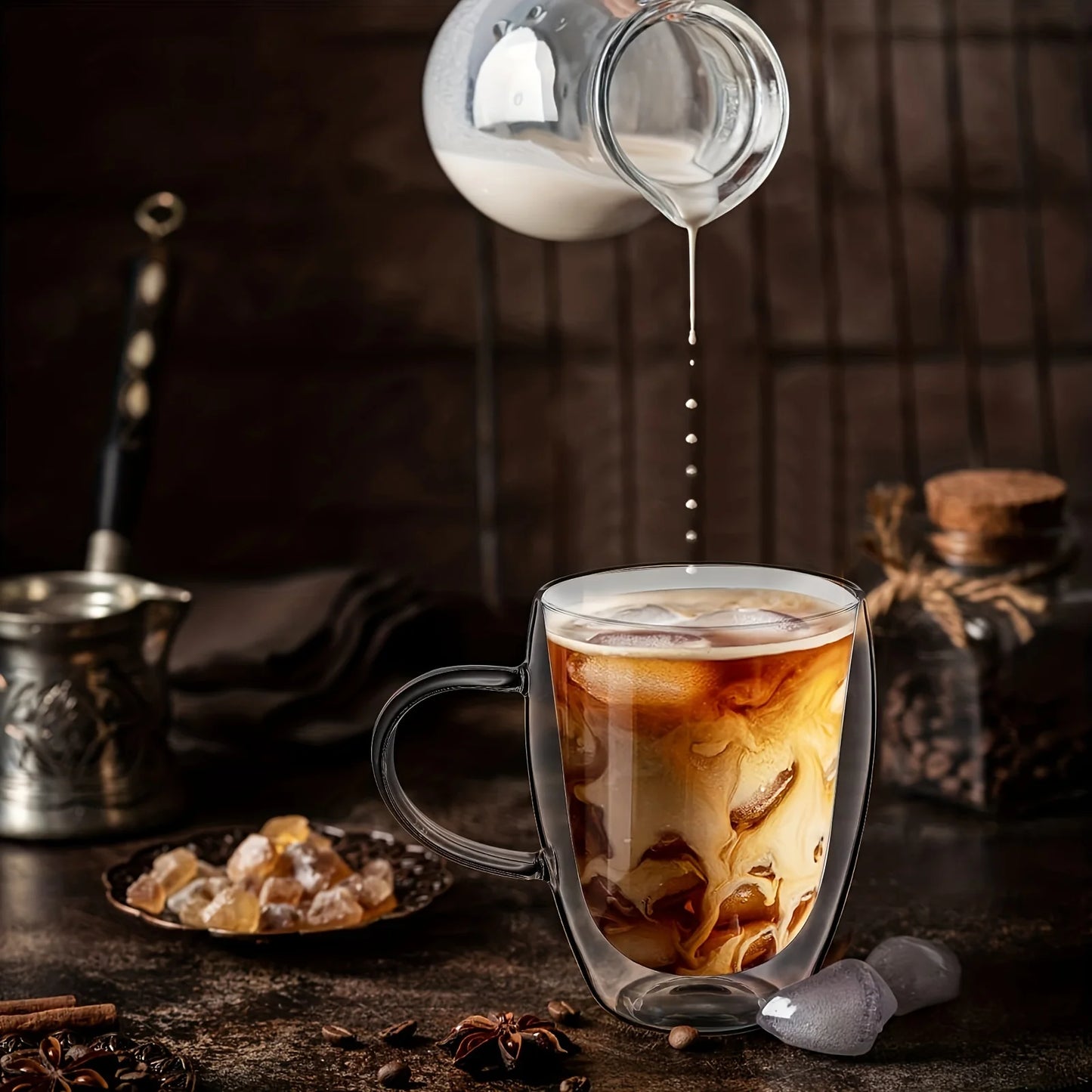 Tasses à café en verre double paroi – Élégance, chaleur et expérience sensoriell