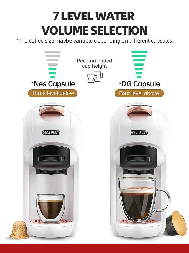 Cafetière multi-capsules 5 en 1 - Cafelffe Machine à Café Multi-Capsules 19 Bars - Ma Cuisine Boutique