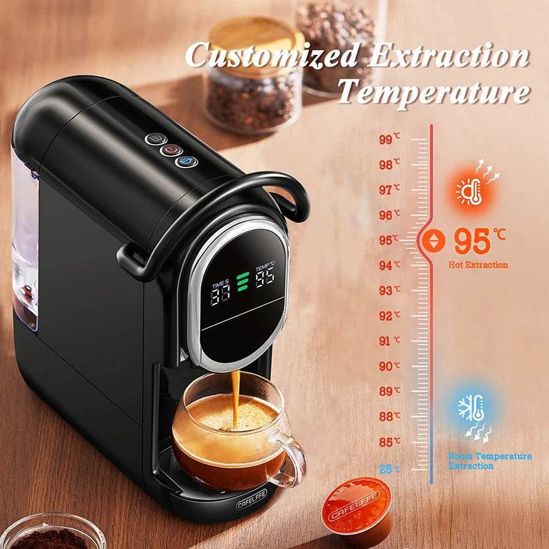 Cafetière multi-capsules 4-en-1 CAFELFFE | Compatible Nespresso, Dolce Gusto - Ma Cuisine Boutique