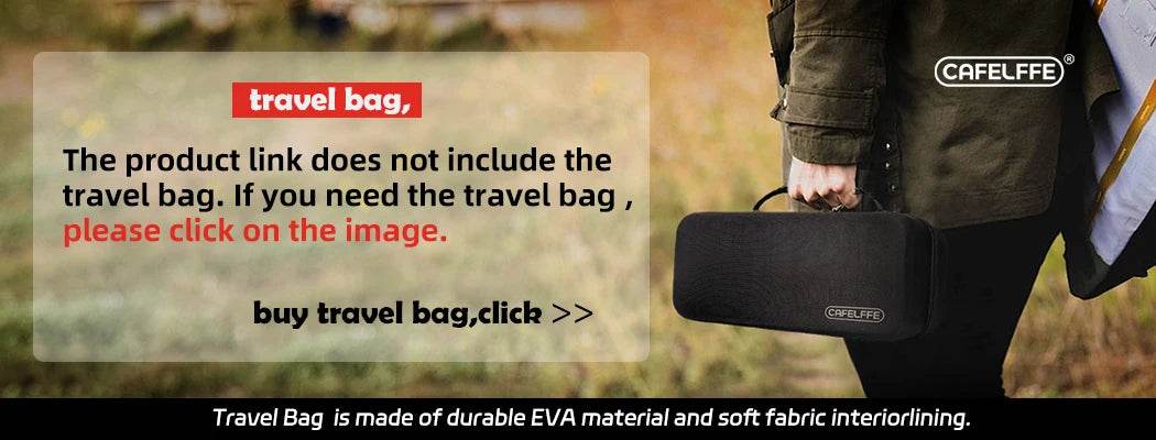 ☕ Machine à Expresso Portable Cafelffe – Café Parfait en Voyage & Camping - Ma Cuisine Boutique