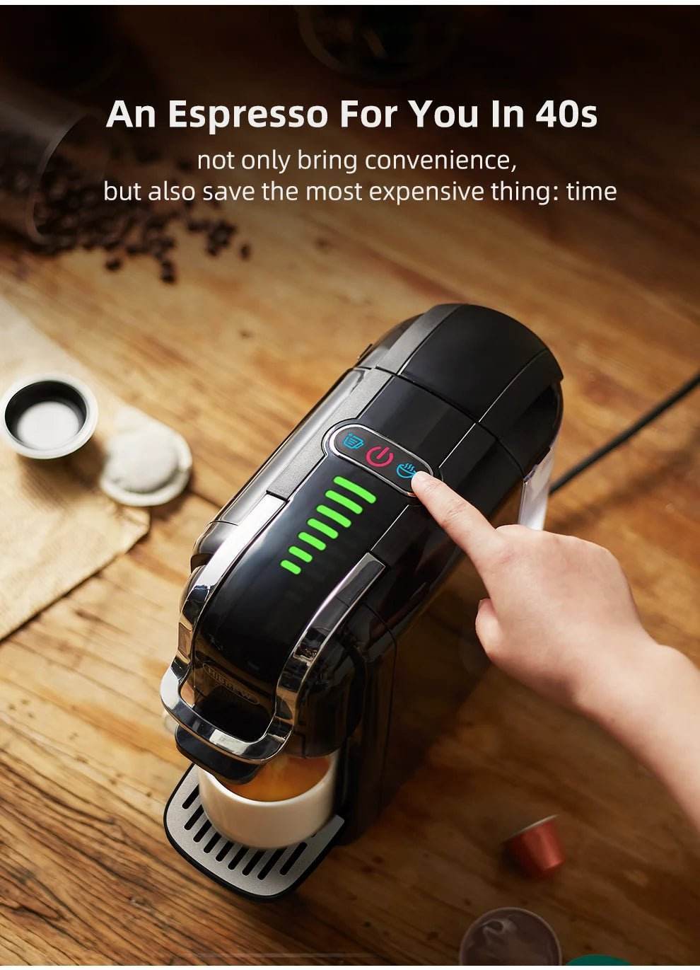 Cafetière Multi Capsules 5 en 1 - Ma Cuisine Boutique