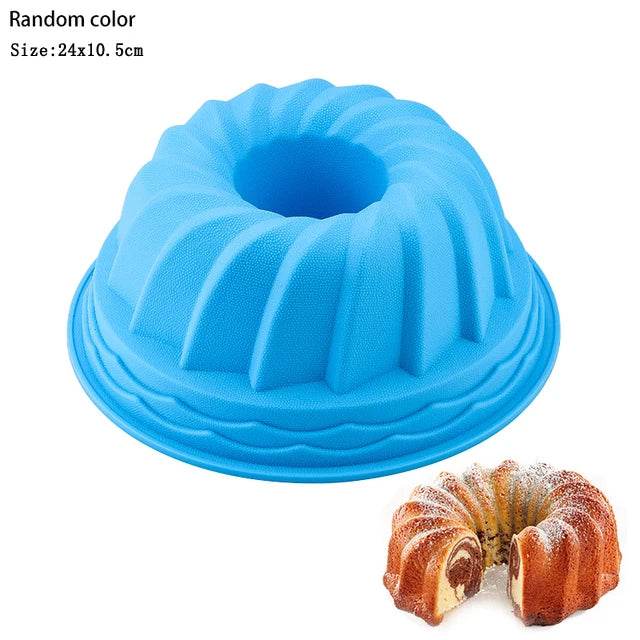 Moule à Gâteau 3D en Silicone Antiadhésif | Four, Congélo & Lave-Vaisselle (-40°C à 240°C) | Certifié FDA/SGS - Ma Cuisine Boutique