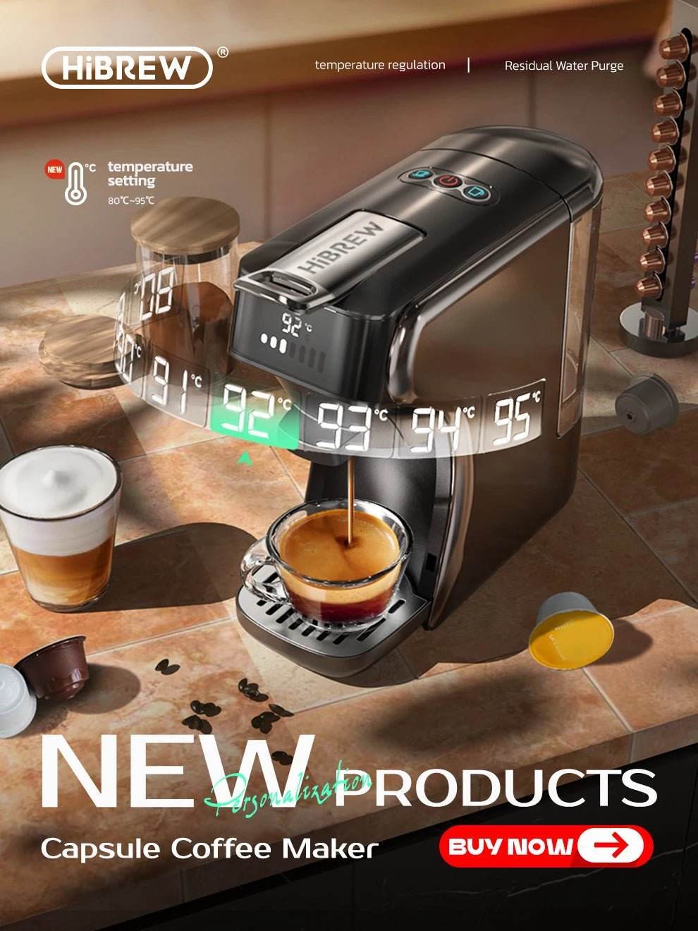 Cafetière Multi Capsules 5 en 1 - Ma Cuisine Boutique