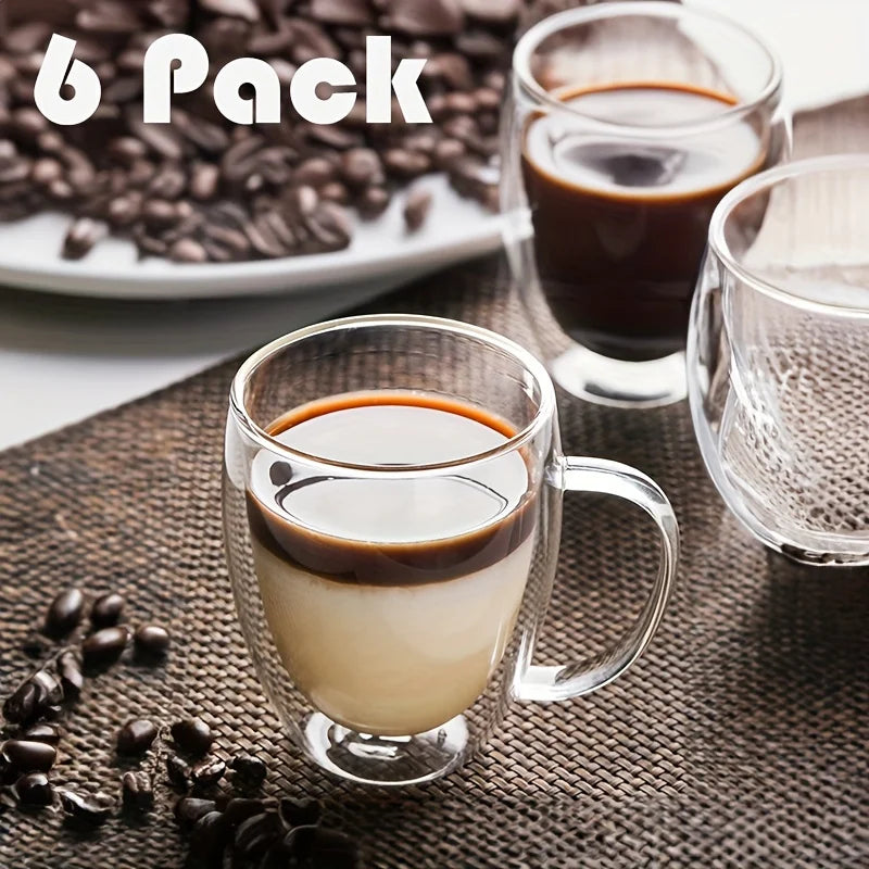 Tasses à café en verre double paroi – Élégance, chaleur et expérience sensoriell