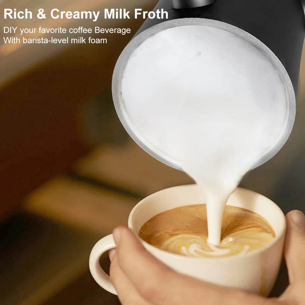 Mousseur à Lait Électrique – Compact et Abordable pour Cappuccinos Parfaits - Ma Cuisine Boutique