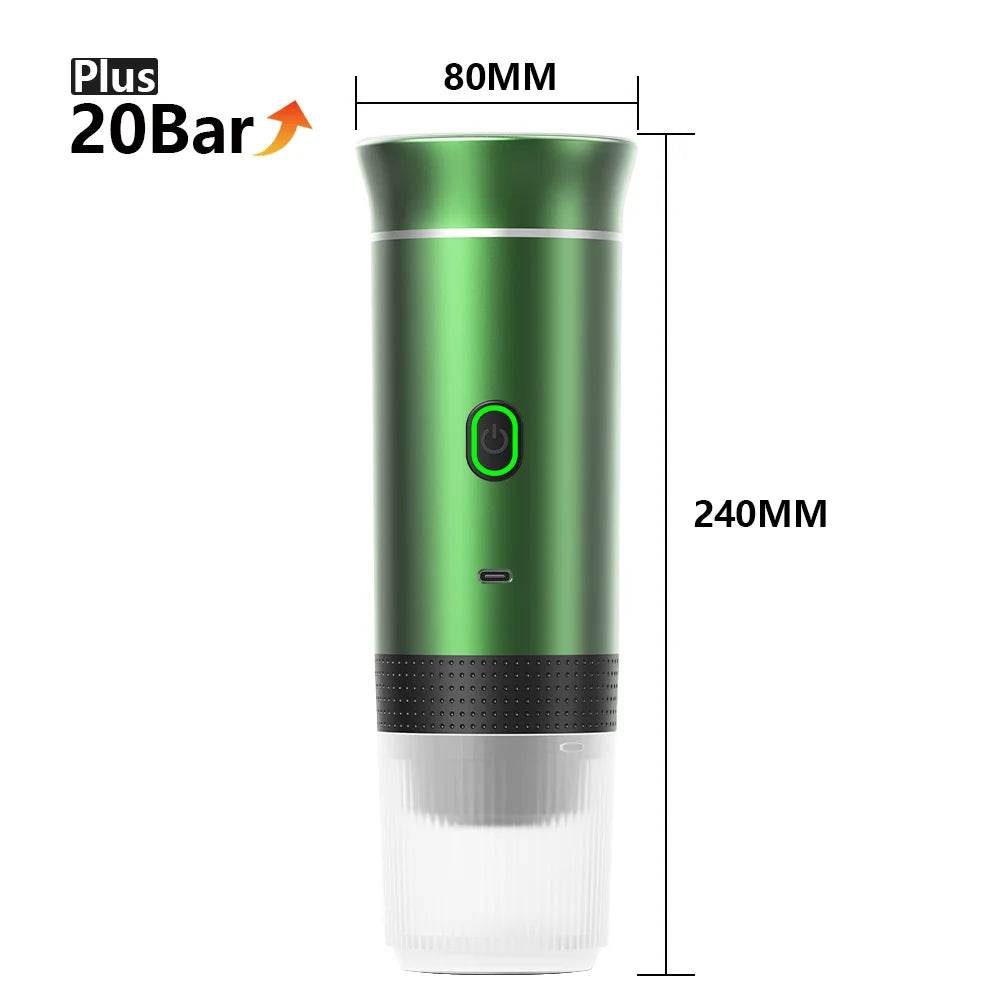 Machine à Café Expresso Portable Sans Fil – Barista Nomade 20 Bars - Ma Cuisine Boutique