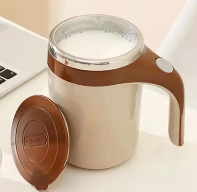Smart Magnetic Coffee Mug - Automatic Stirring & Thermal Preservation