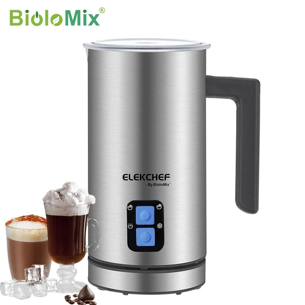 mousseur à lait électrique BioloMix 4 en 1 – Latte, Cappuccino, Chocolat Chaud et Plus - Ma Cuisine Boutique