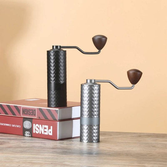 HAVMORE G2 – Moulin à Café Manuel Professionnel | Broyeur Conique CNC, Acier Inoxydable & Bois de Noyer | Mouture Précise (20g) - Ma Cuisine Boutique