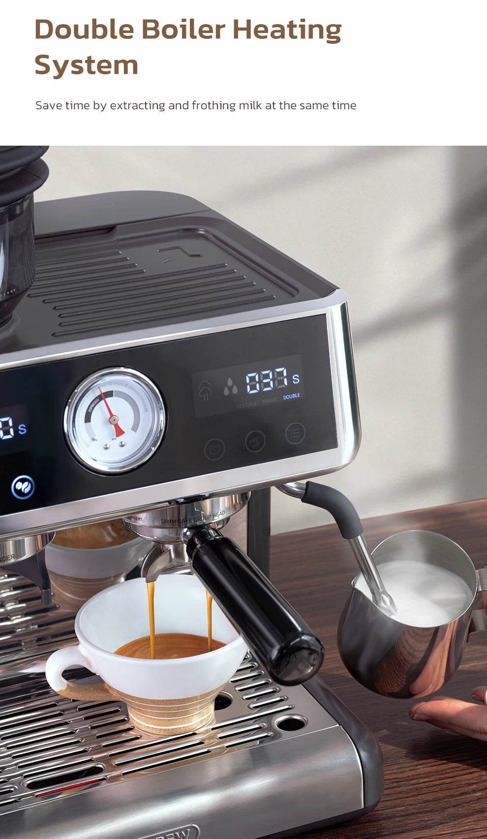 Machine à Café Barista Pro 20 Bars - Ma Cuisine Boutique