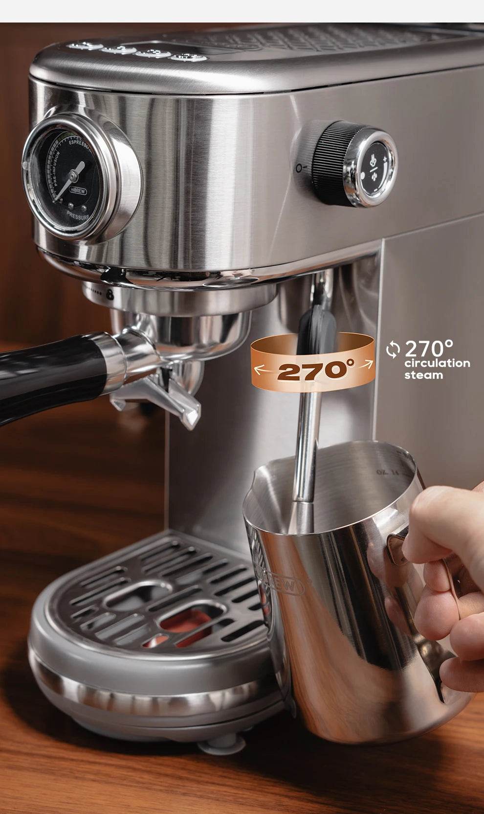 machine a cappuccino - expresso semi automatique - Ma Cuisine Boutique
