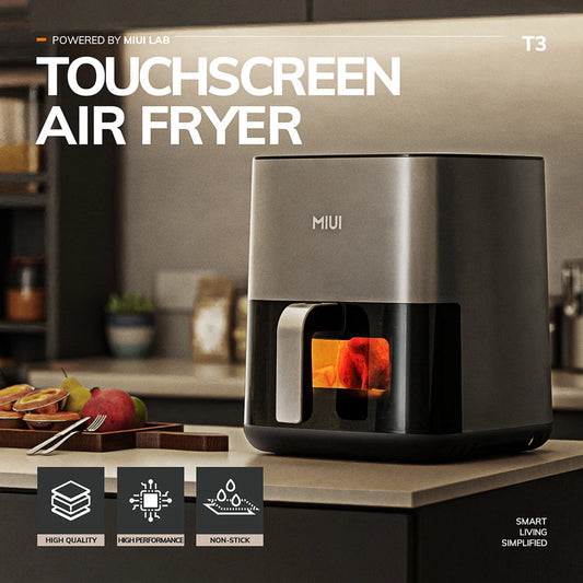 Friteuse Sans Huile MIUI 5L – Cuisine Saine, Rapide et Familiale