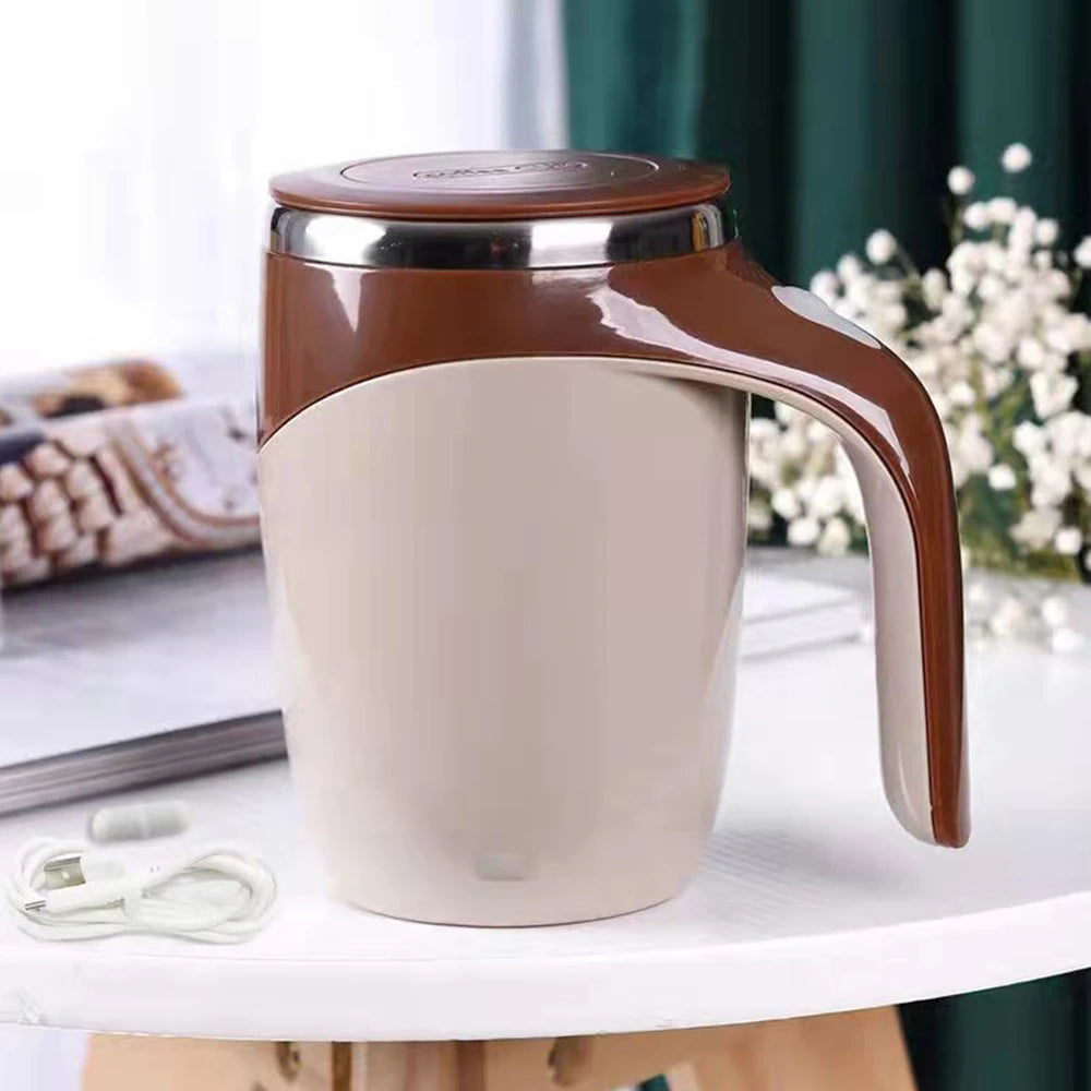 Tasse à café originale électrique – Mélange automatique, design innovant