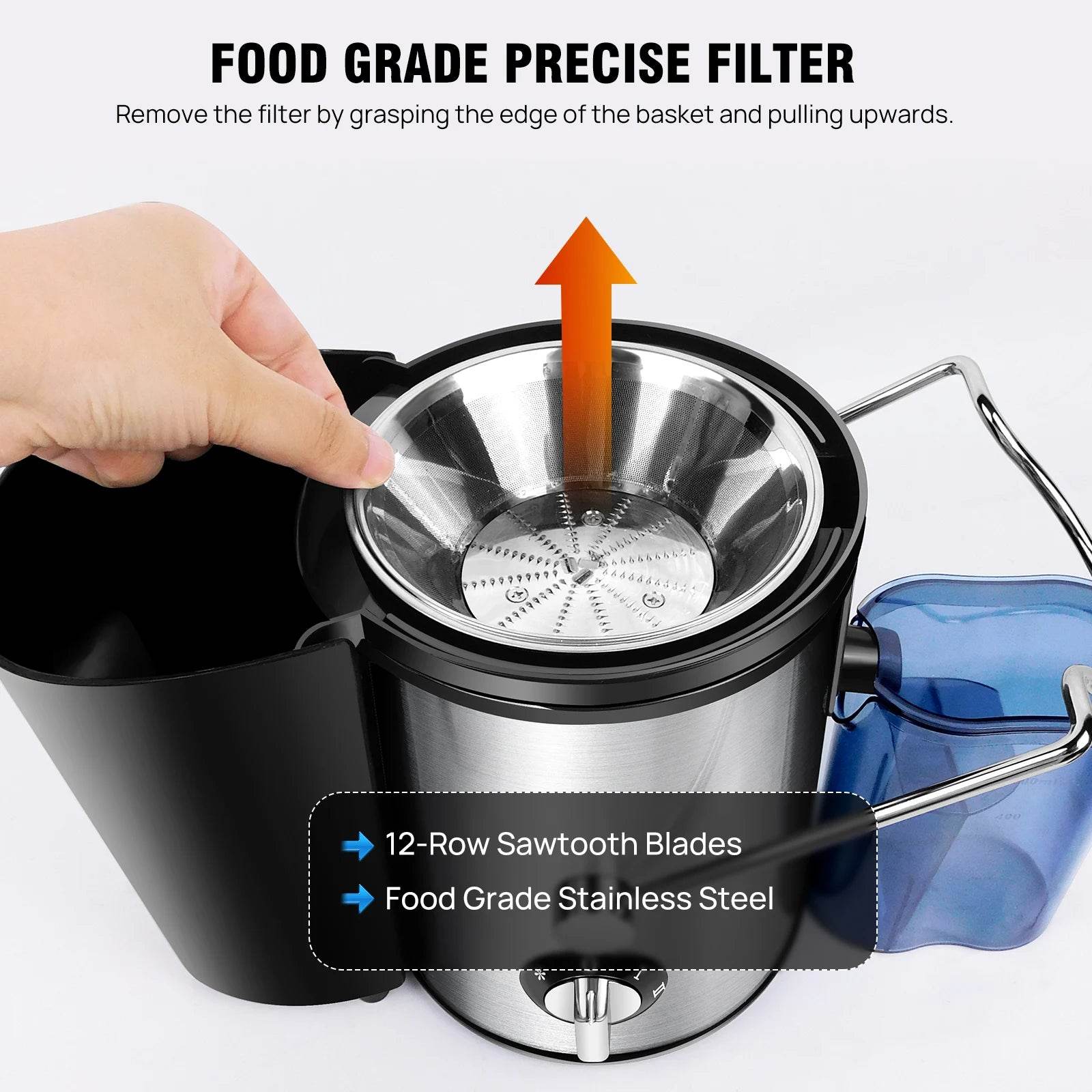 Centrifugeuse/Extracteur de Jus Haute Puissance - Ma Cuisine Boutique