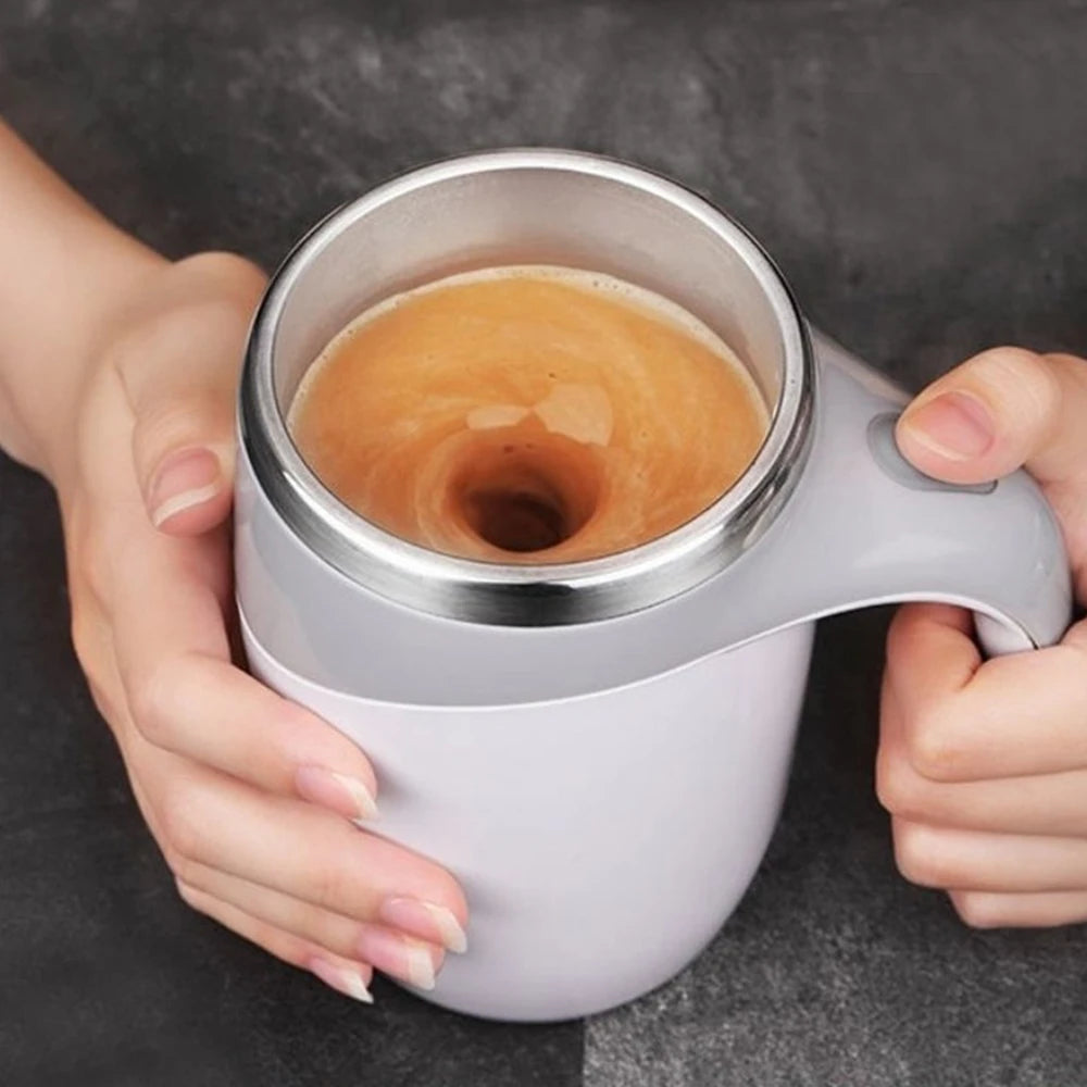 Tasse à café originale électrique – Mélange automatique, design innovant