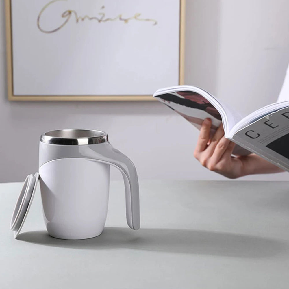 Tasse à café originale électrique – Mélange automatique, design innovant
