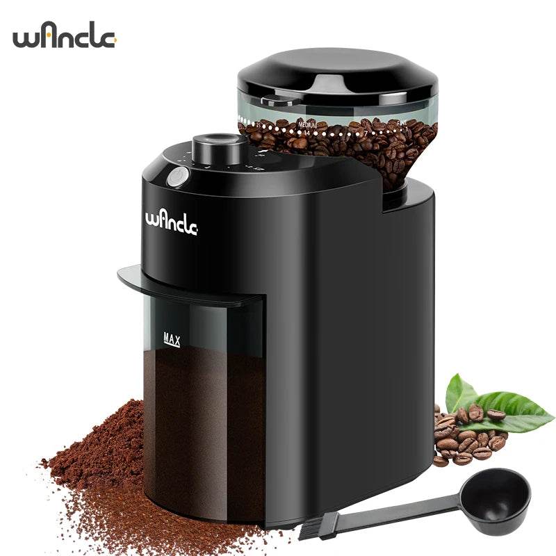 Moulin à Café Électrique Wancle – 28 Réglages de Mouture pour une Expérience Café Parfaite - Ma Cuisine Boutique