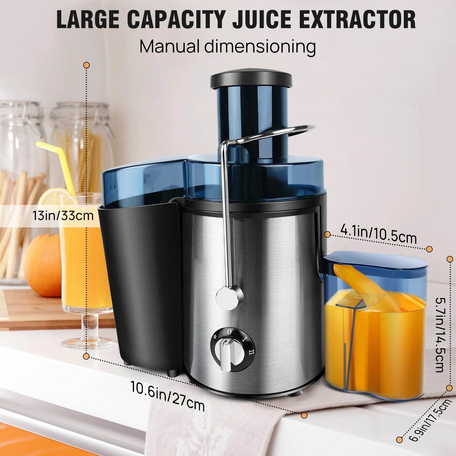 Centrifugeuse/Extracteur de Jus Haute Puissance - Ma Cuisine Boutique