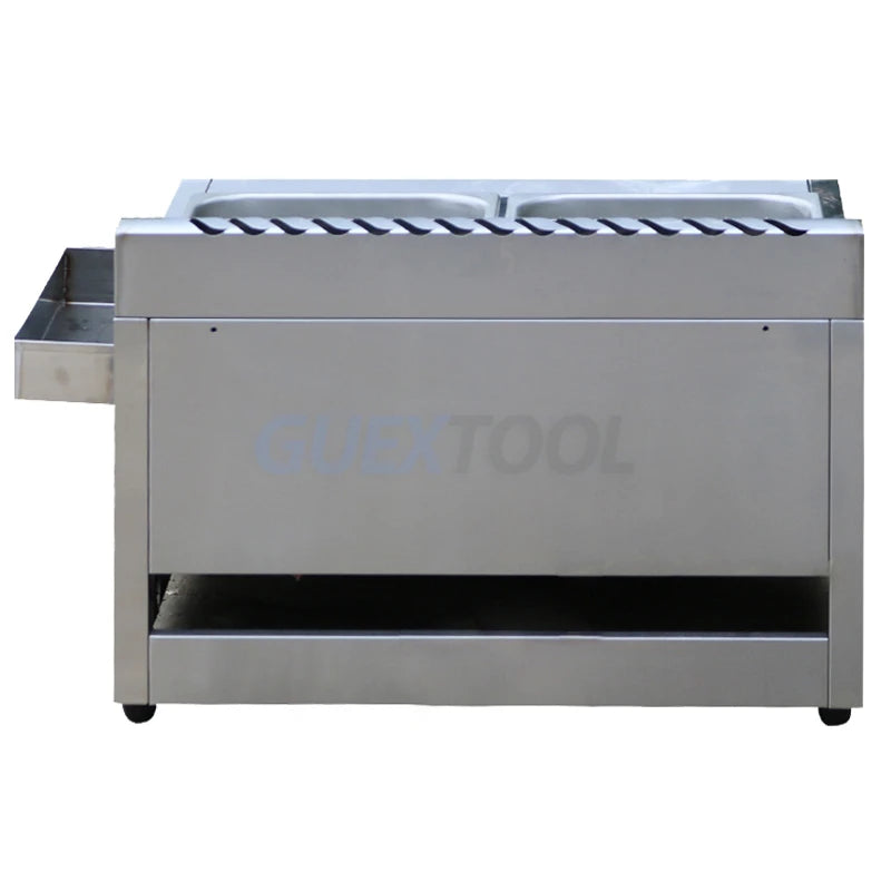 Friteuse à gaz professionnelle double bac – Performance et fiabilité en cuisine pro