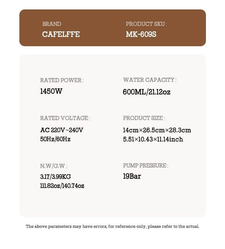 Cafetière multi-capsules 4-en-1 CAFELFFE | Compatible Nespresso, Dolce Gusto - Ma Cuisine Boutique