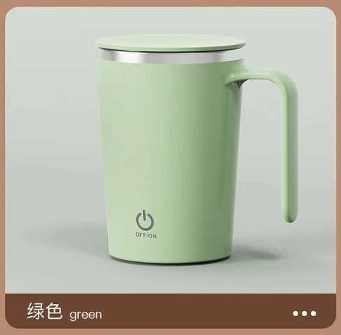 Smart Magnetic Coffee Mug - Automatic Stirring &amp; Thermal Preservation 
