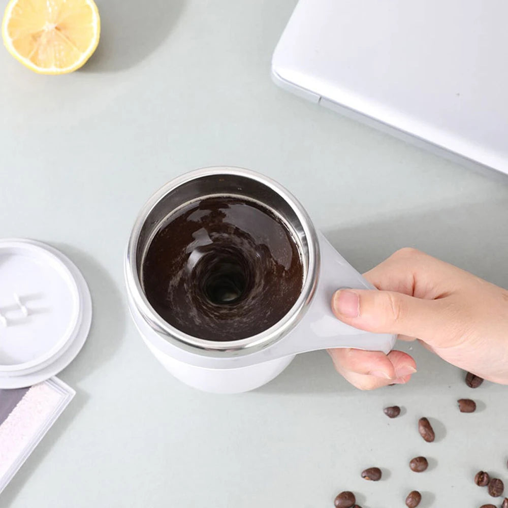Tasse à café originale électrique – Mélange automatique, design innovant
