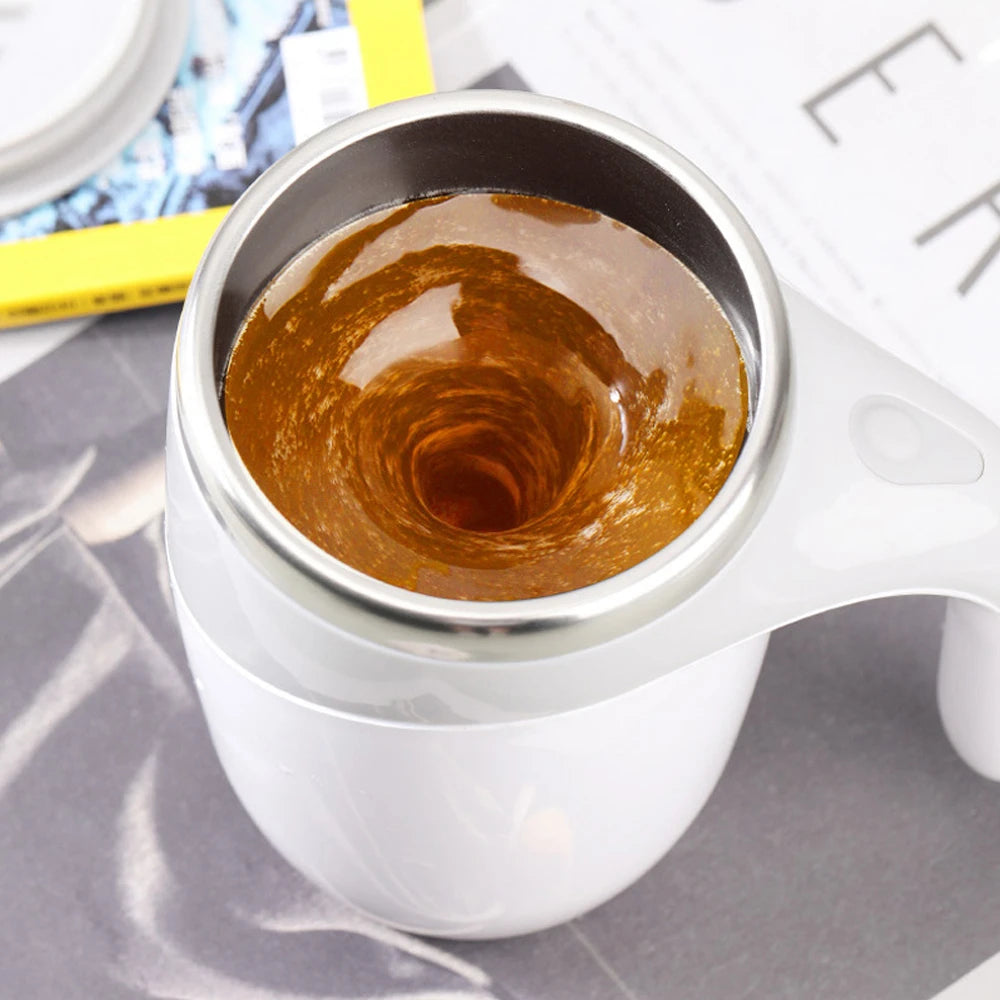 Tasse à café originale électrique – Mélange automatique, design innovant