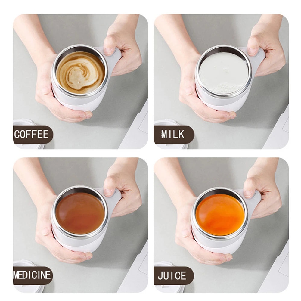 Tasse à café originale électrique – Mélange automatique, design innovant
