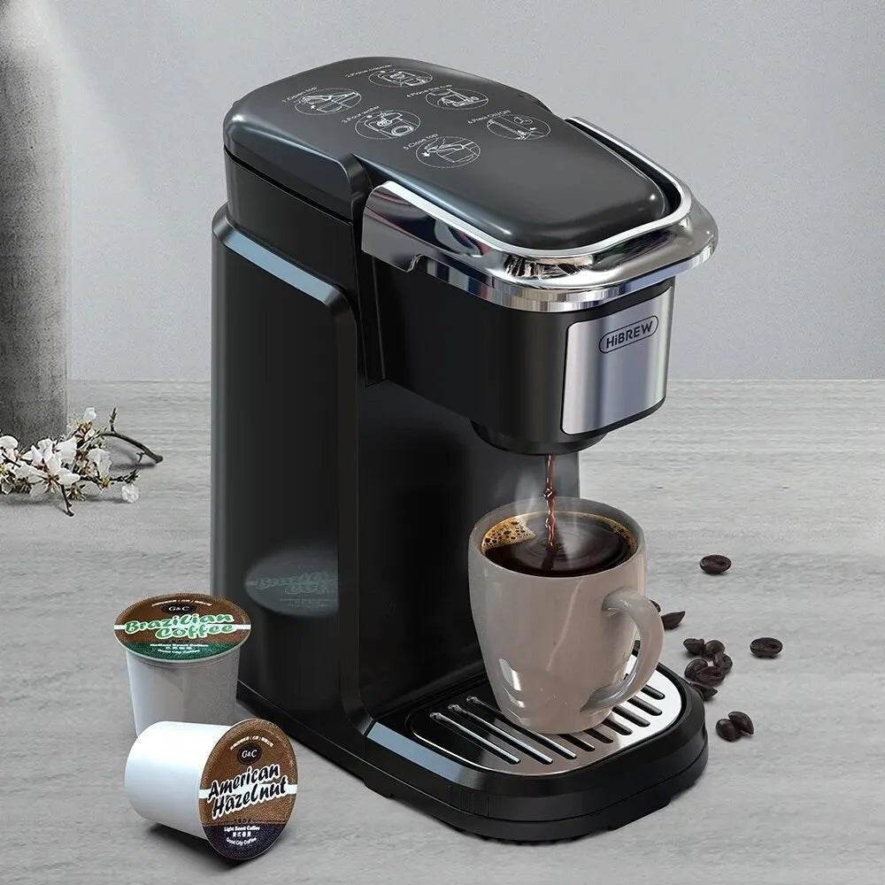 Cafetière Filtre et Capsules K-Cup – Machine à Thé et Distributeur d'Eau Chaude - Ma Cuisine Boutique