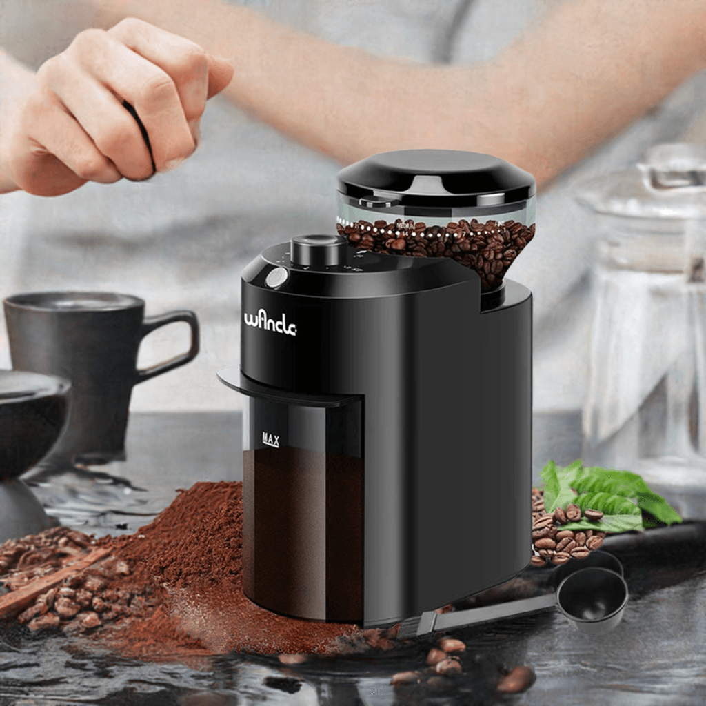 Moulin à Café Électrique Wancle – 28 Réglages de Mouture pour une Expérience Café Parfaite - Ma Cuisine Boutique