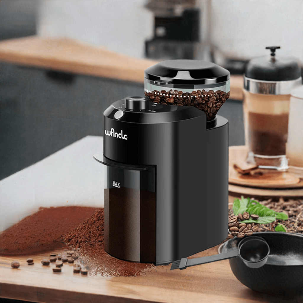 Moulin à Café Électrique Wancle – 28 Réglages de Mouture pour une Expérience Café Parfaite - Ma Cuisine Boutique